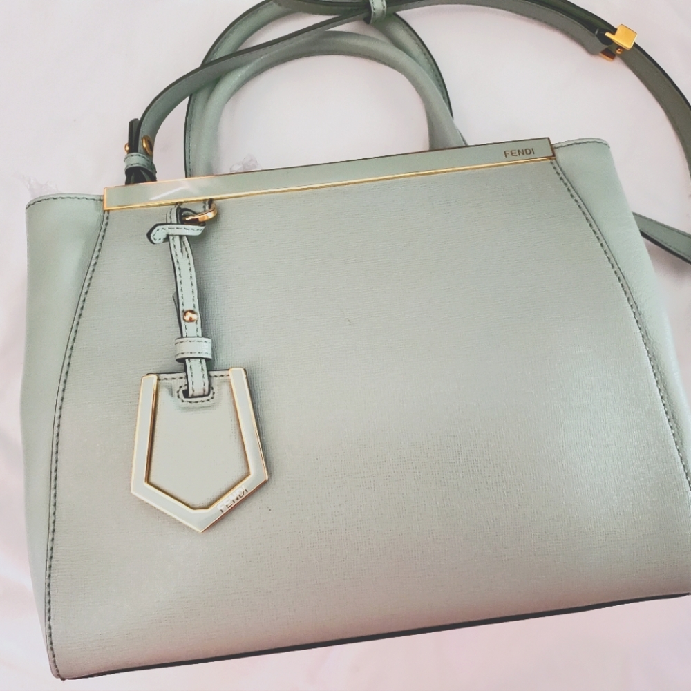 Fendi Petit 2Jours Mint Green (Rare Color)